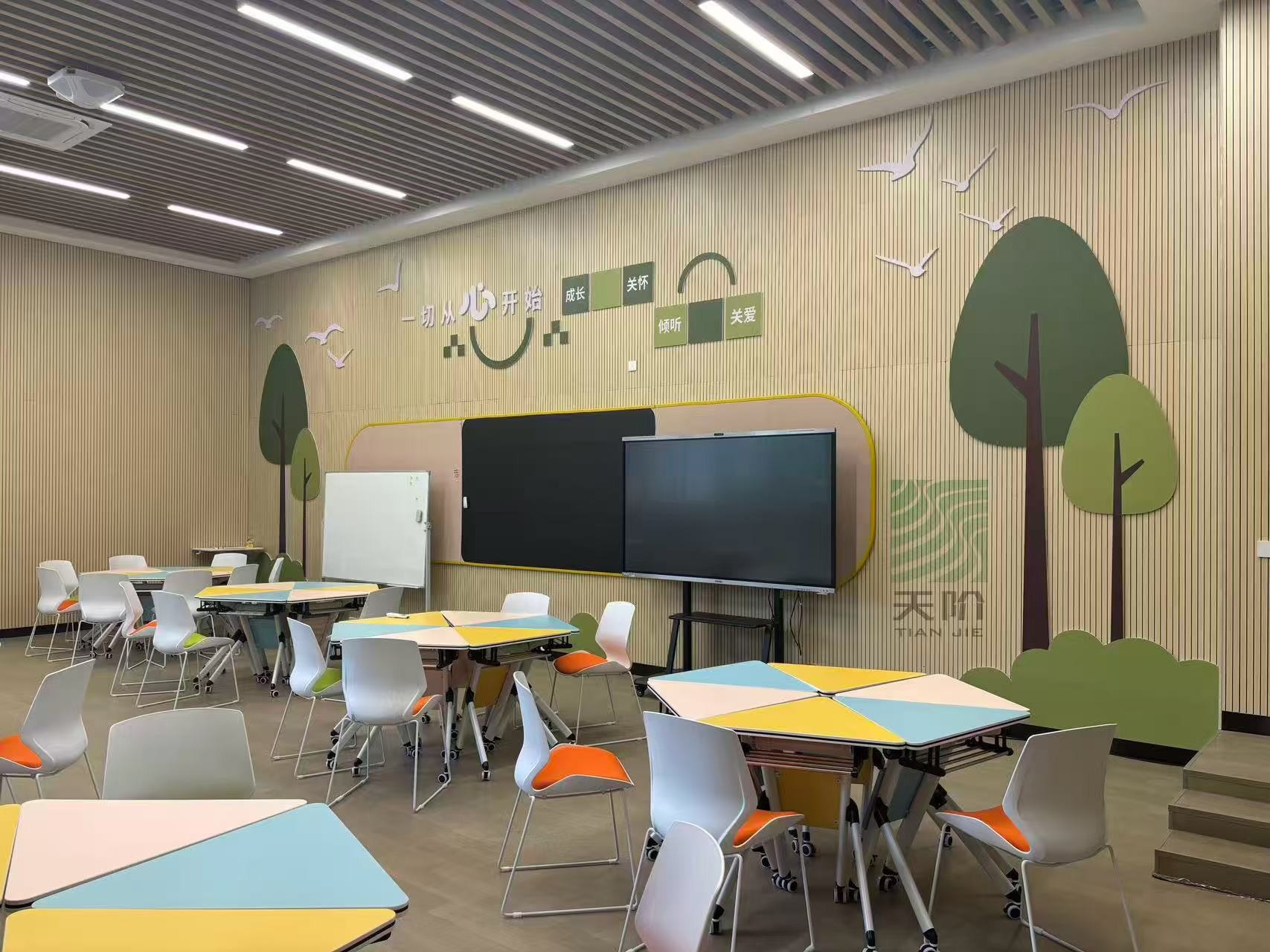 广东实验中学天河学校，A 级陶铝吸音板构筑高品质教学声环境